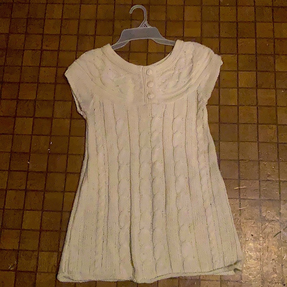 Sleeveless Sweater Dress